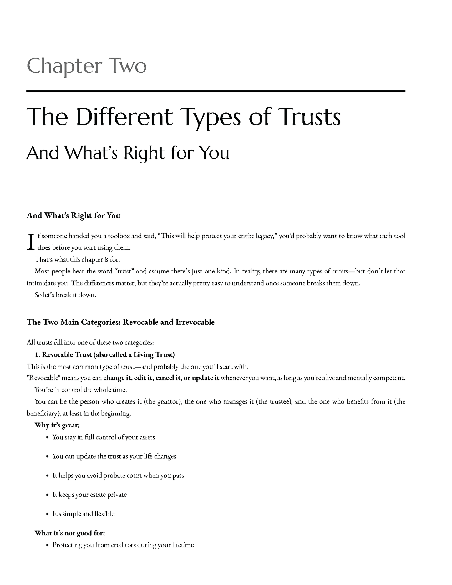 THE LEGACY LOCKBOX: TRUST MADE SIMPLE