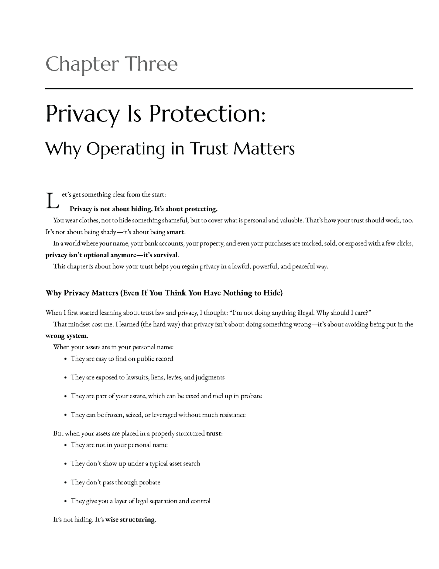 THE LEGACY LOCKBOX: TRUST MADE SIMPLE