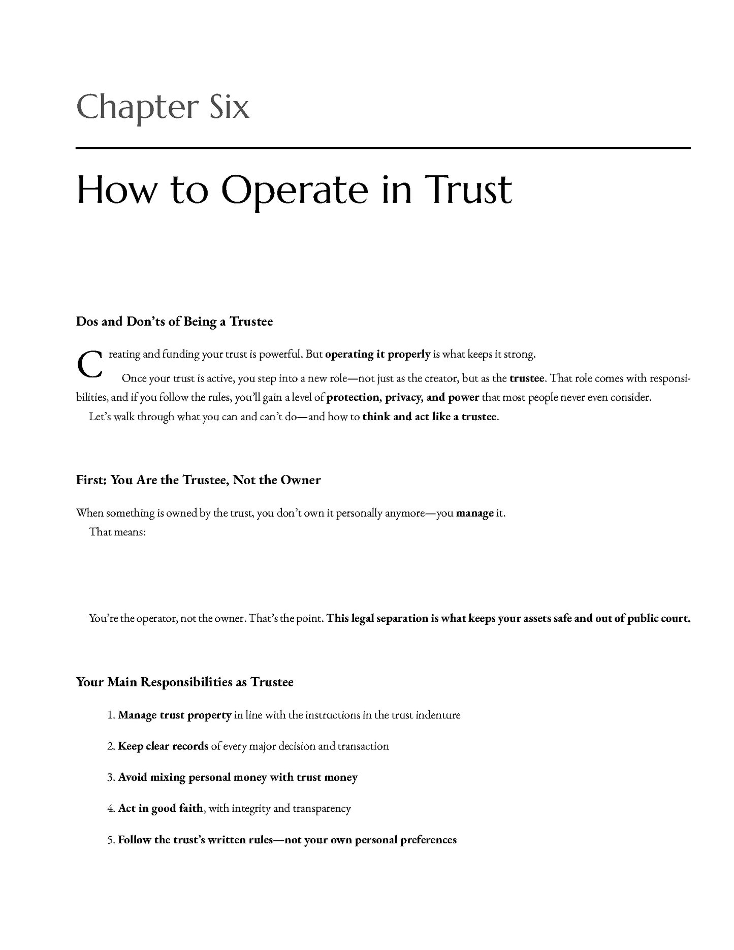 THE LEGACY LOCKBOX: TRUST MADE SIMPLE